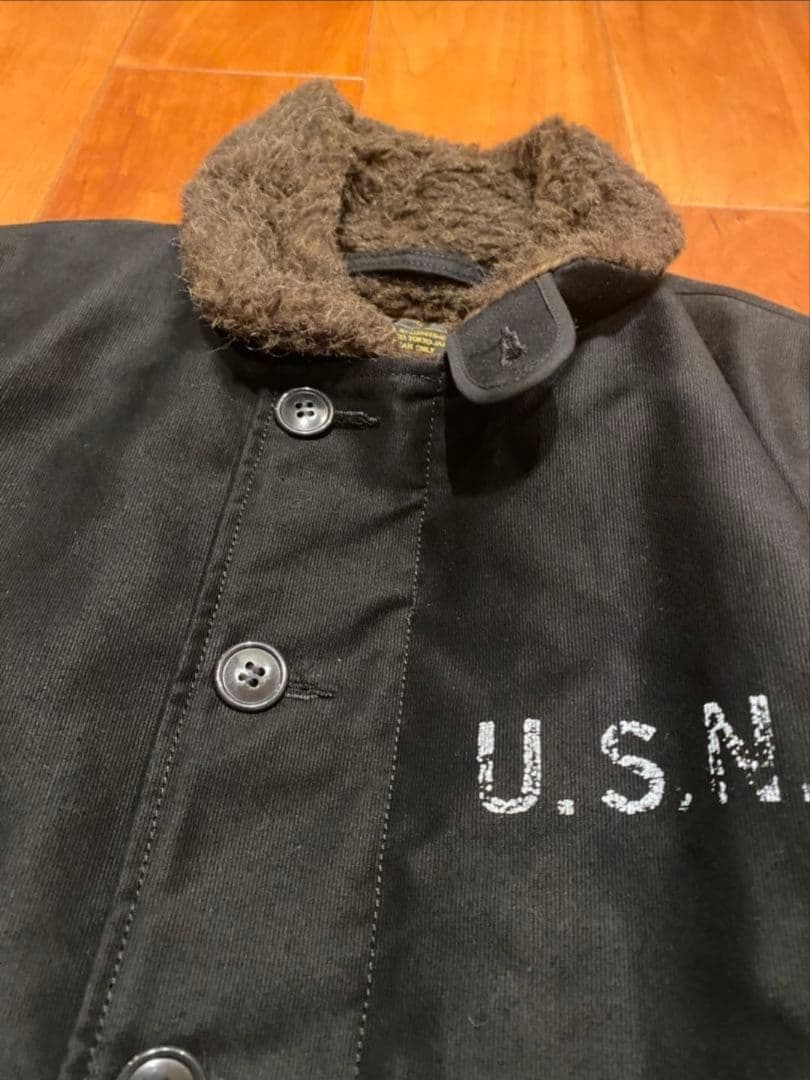 マーカウェア MARKAWARE N-1 デッキジャケットブラック