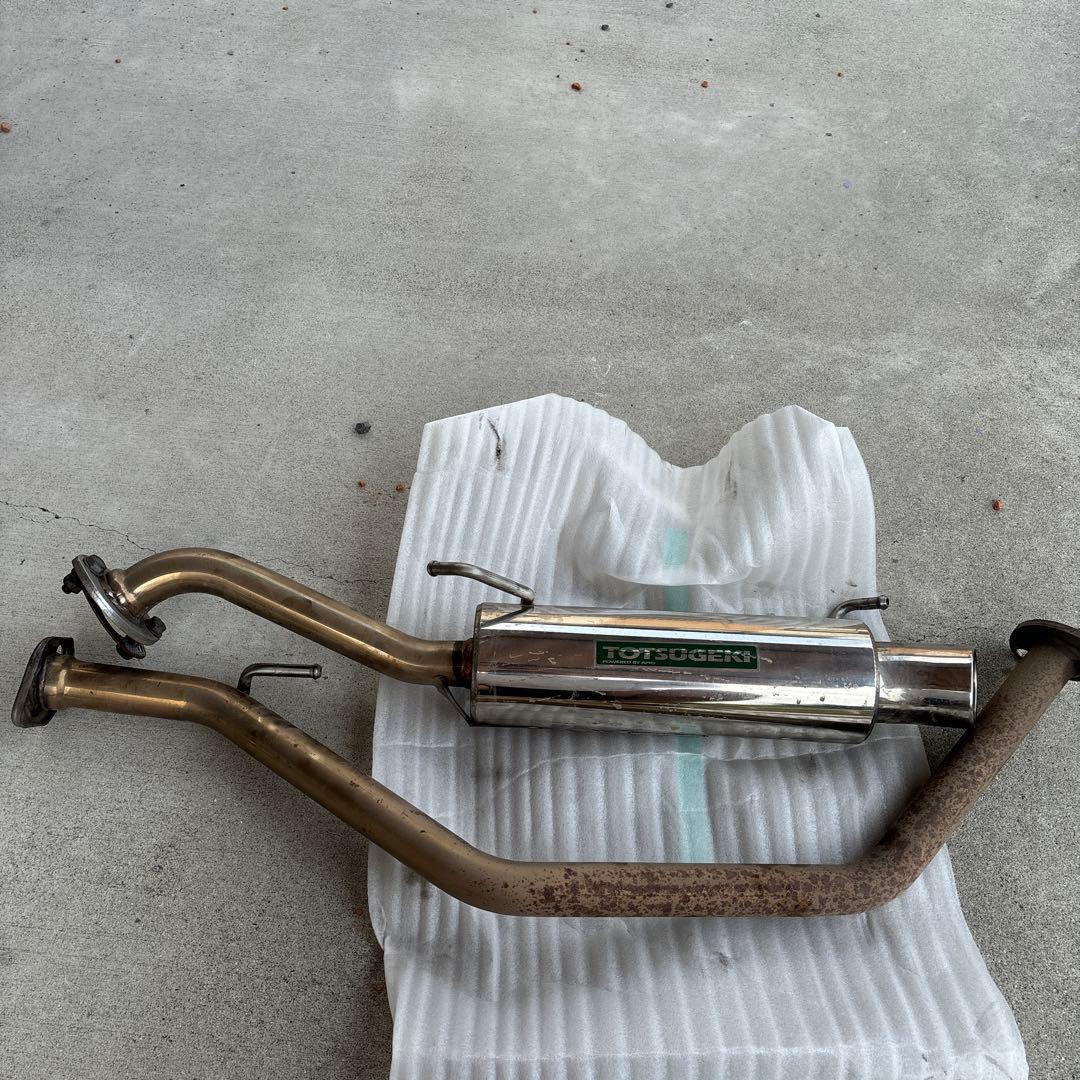 jb23 apio 静御前　マフラー　車検対応