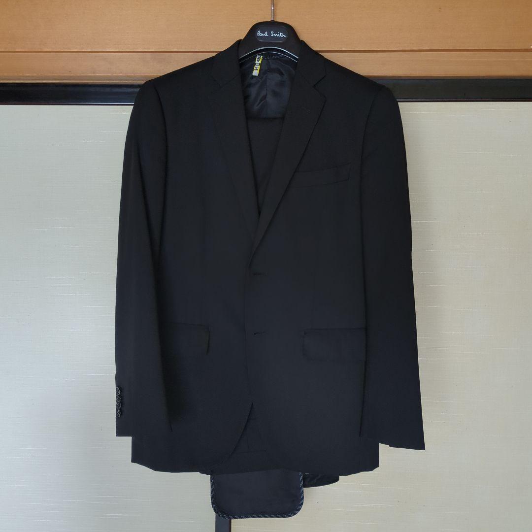 【kanch】ネイビーストライプスーツ・ブラックスーツ　ネクタイ付き