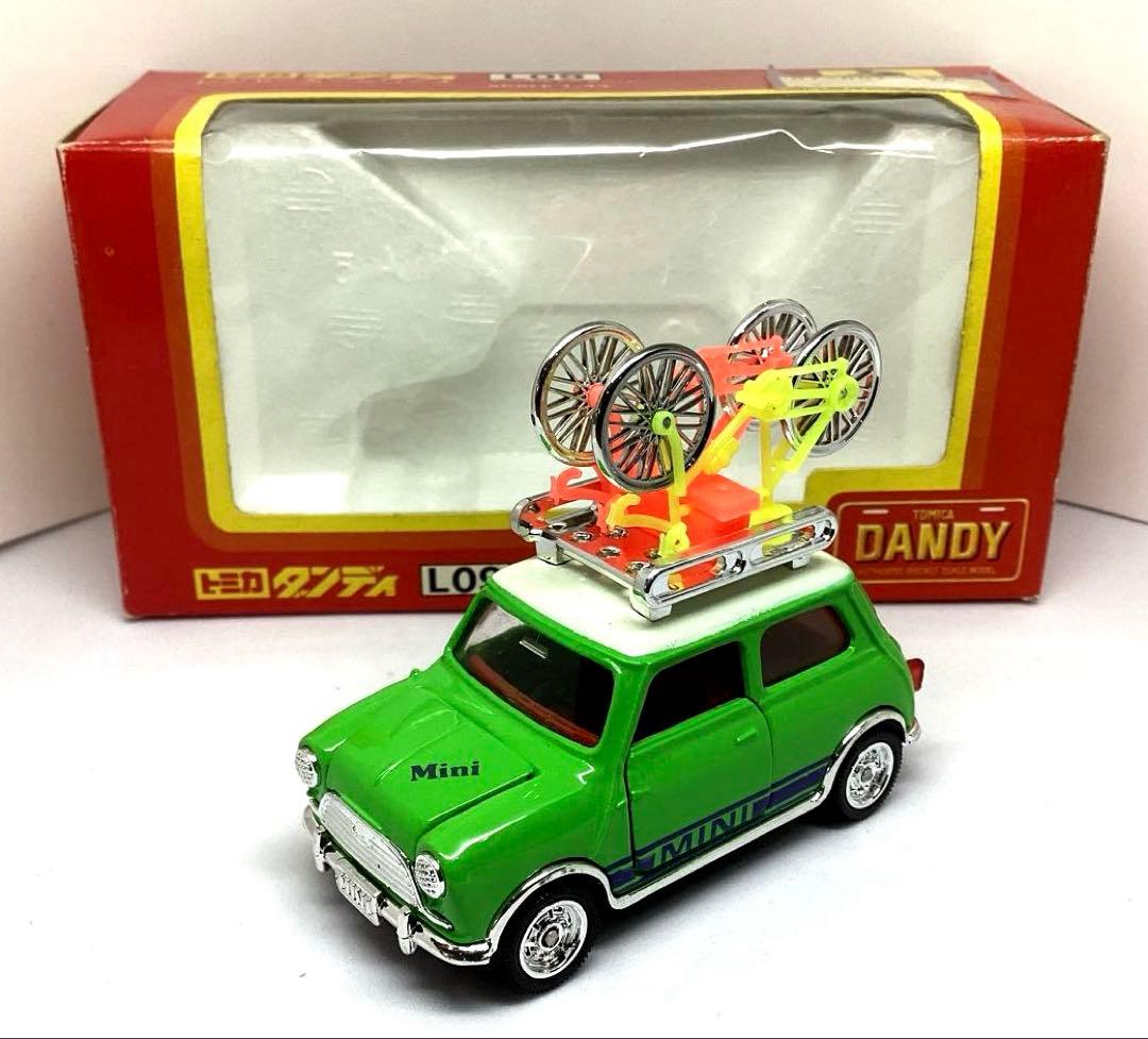 トミカダンディ　ミニクーパーレジャーカーシリーズ　サイクリング絶版レア美品