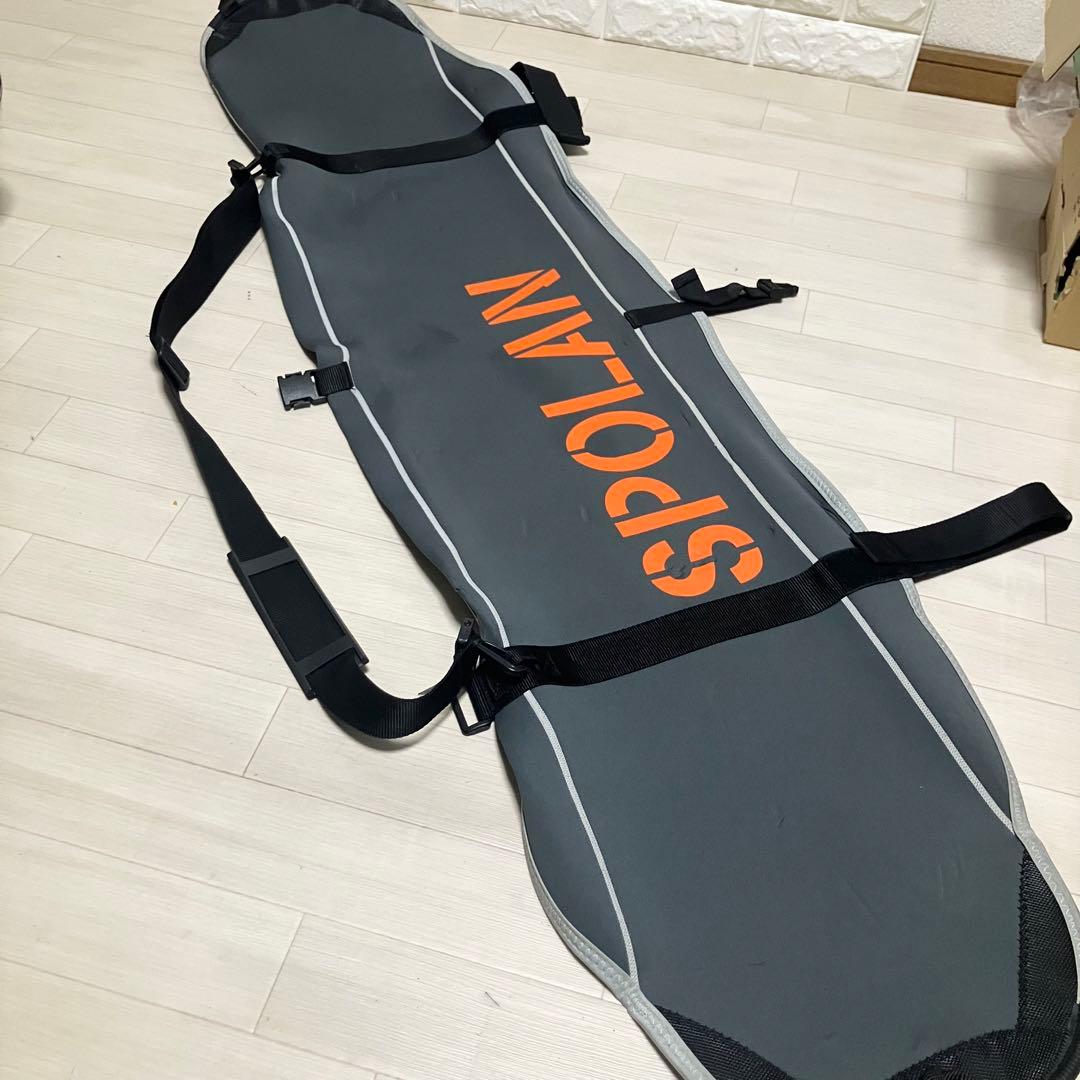 カバー付/SALOMON150-152サロモン スノーボードセット152cm/M