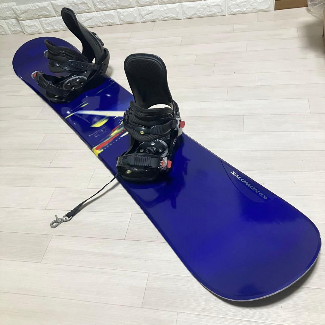 カバー付/SALOMON150-152サロモン スノーボードセット152cm/M
