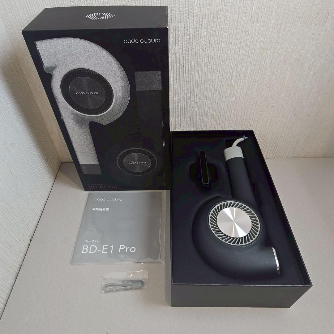 i+ カドークオーラ BD-E1 Prp ヘアードライヤー ブラック