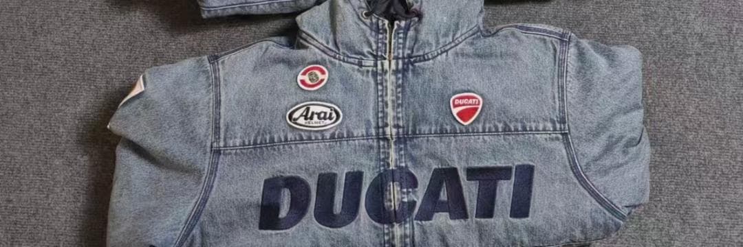 Supreme x DUCATI フーデッドレーシングジャケット