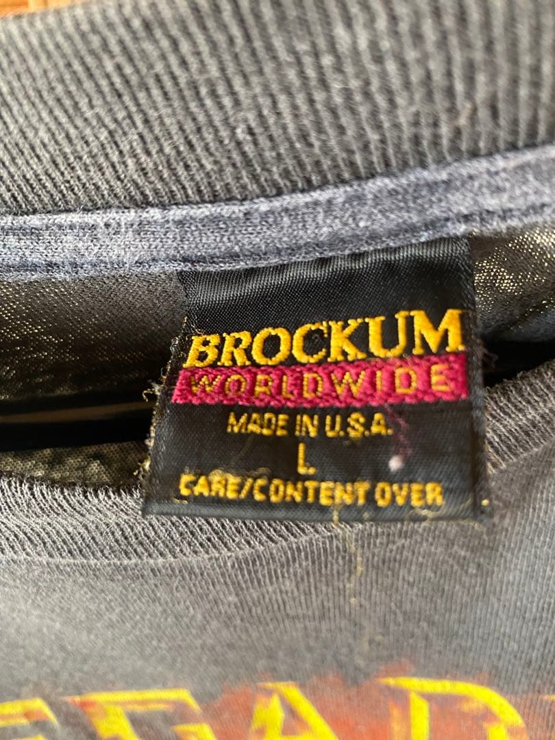 MEGA DETH 1993 ビンテージ　size:Ｌ　シングルステッチ