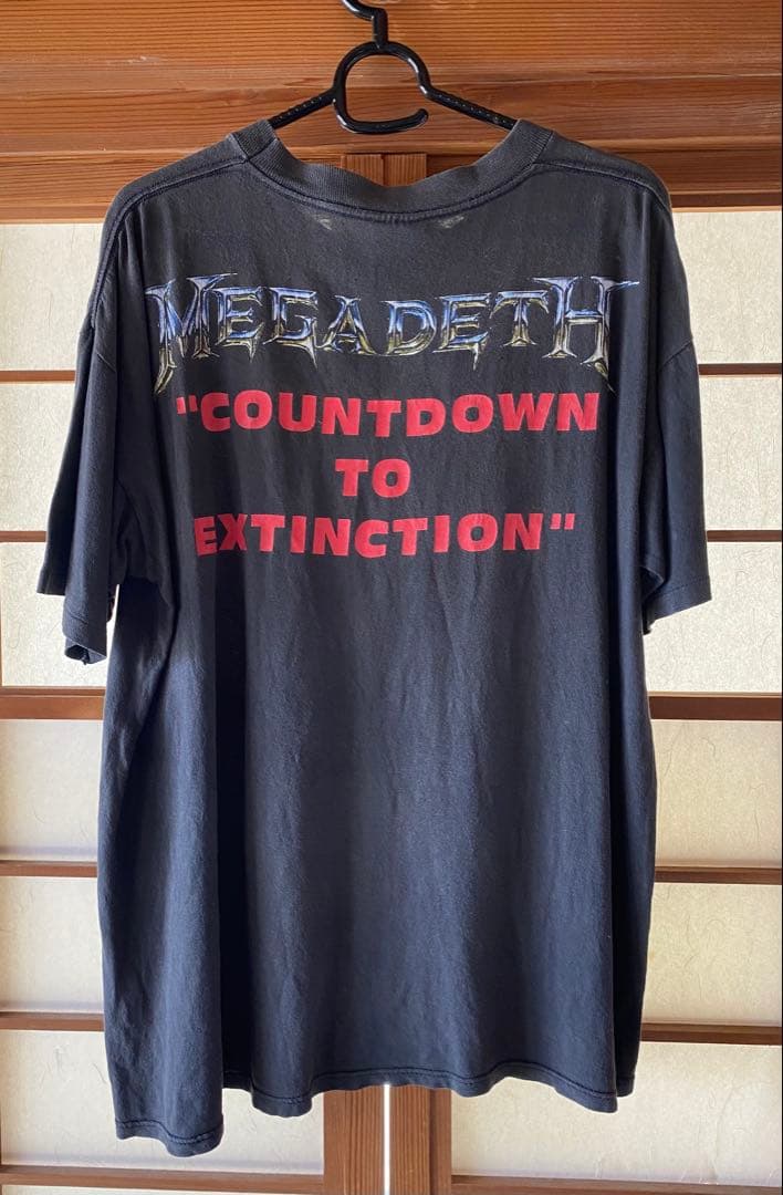 MEGA DETH 1993 ビンテージ　size:Ｌ　シングルステッチ