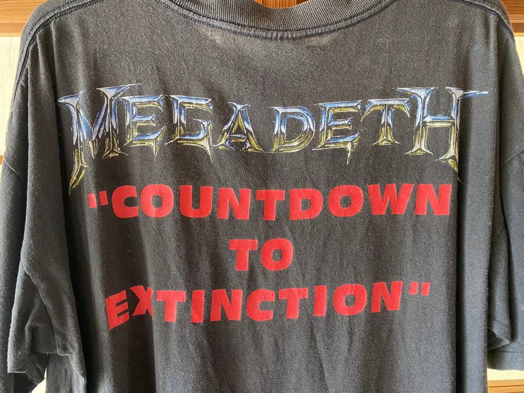 MEGA DETH 1993 ビンテージ　size:Ｌ　シングルステッチ