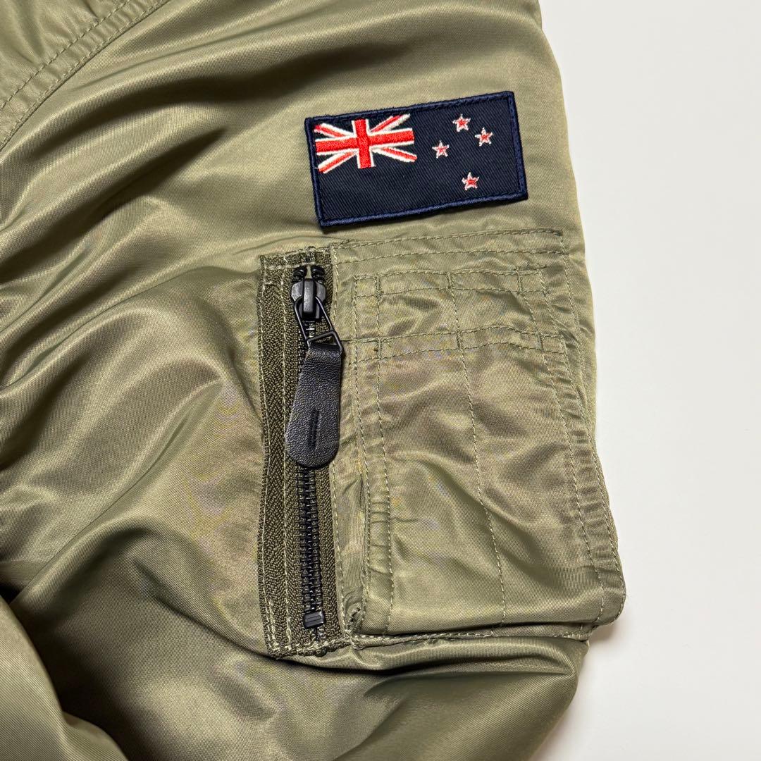 カンタベリー フライトジャケット MA-1ジャケット オリーブ カーキ