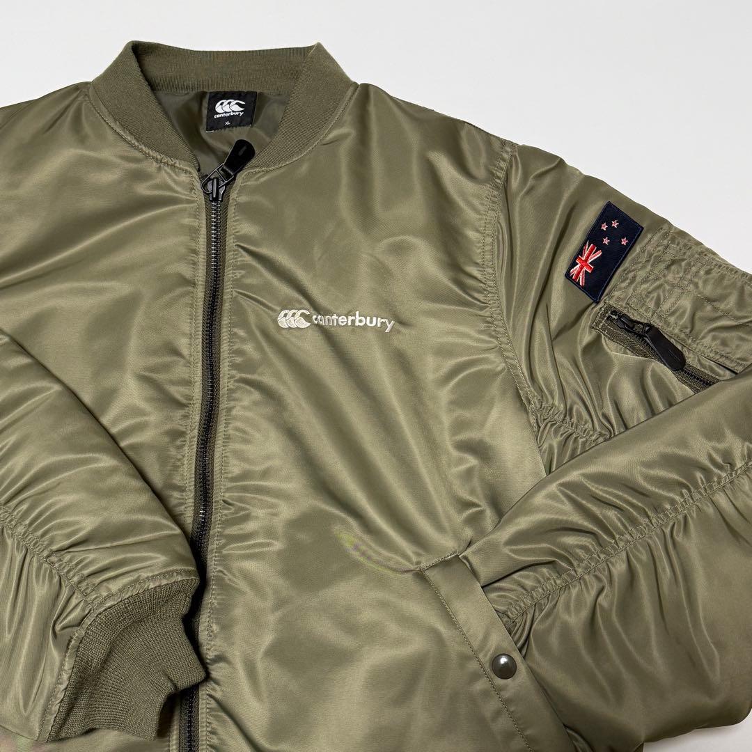 カンタベリー フライトジャケット MA-1ジャケット オリーブ カーキ