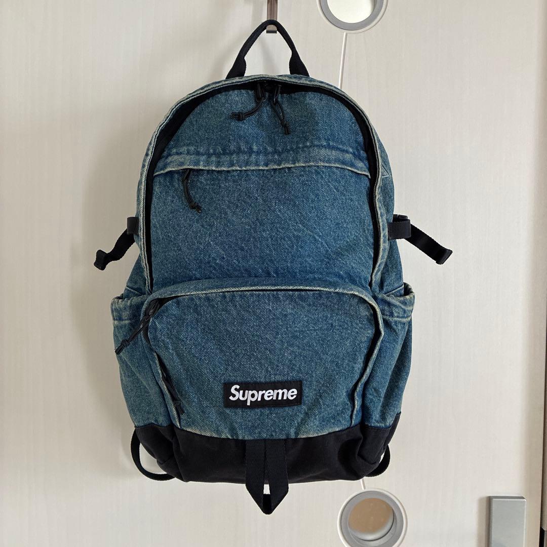 バッグ Supreme Denim Backpack \"Washed Indigo\"
