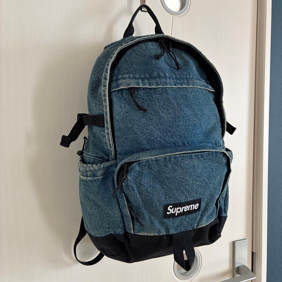 バッグ Supreme Denim Backpack \"Washed Indigo\"