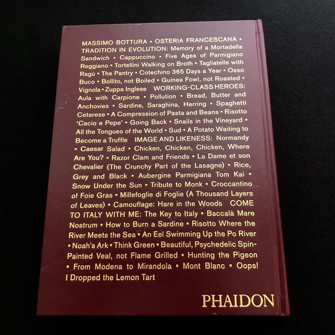 【サイン入】マッシモ・ボットゥーラ レシピ集「Never Trust」2016