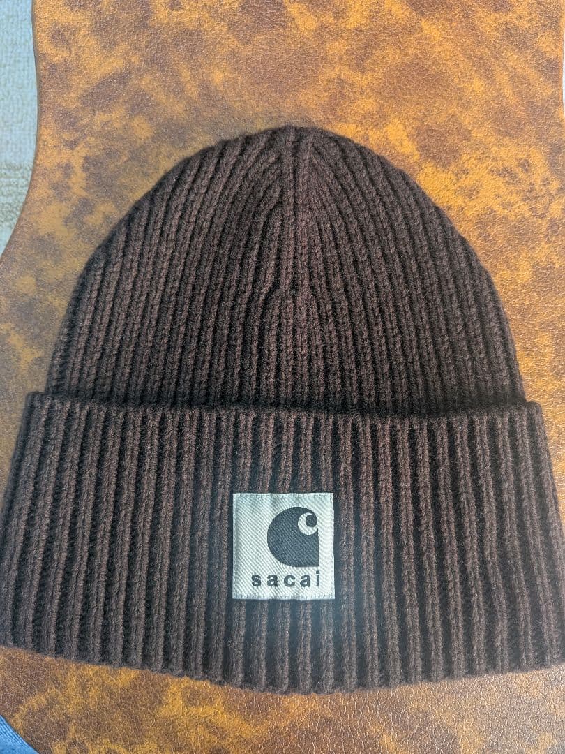 【美品】sacai Carhartt ビーニー ニット帽