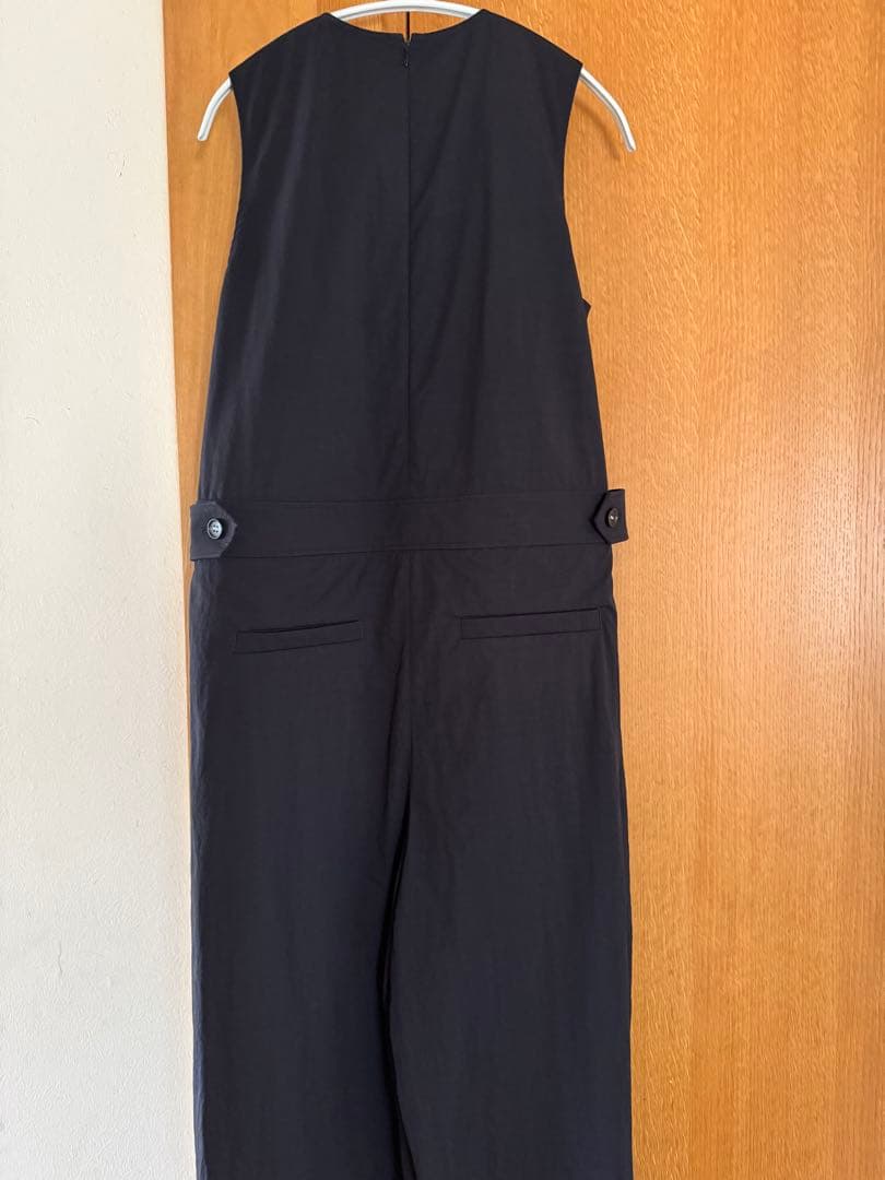 LOHEN ハイカウントタフタコクーンオールインワン　ブラック　38