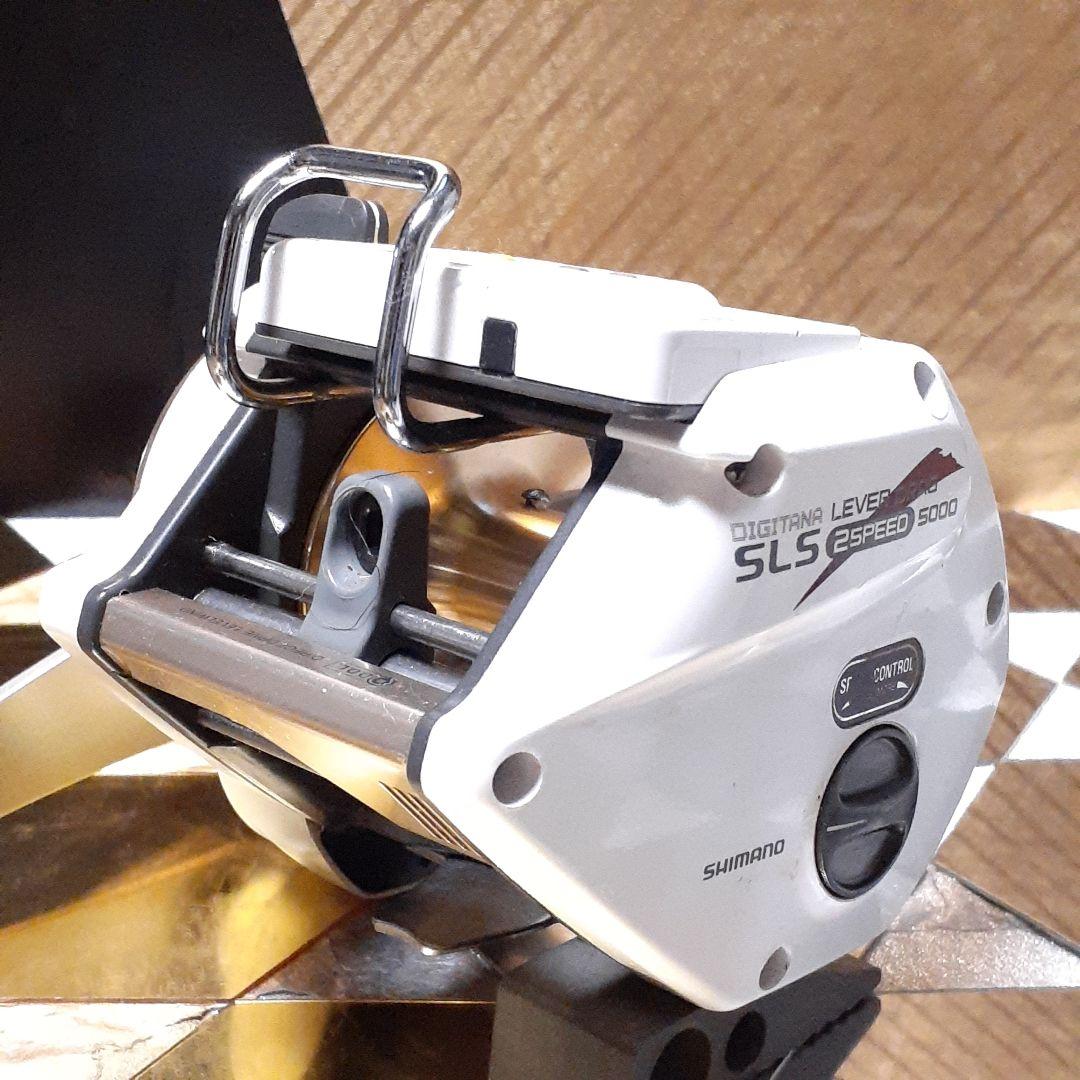 シマノ デジタナ SLS レバードラグ 2スピード5000 ベイトリール 極美品
