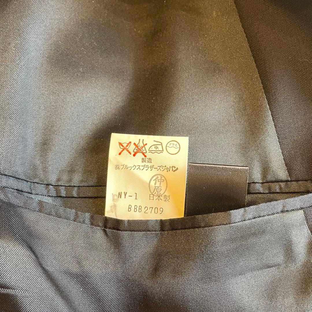 美品　70年代ブルックスブラザーズ ネイビー ダブルブレスト 紺ブレザー