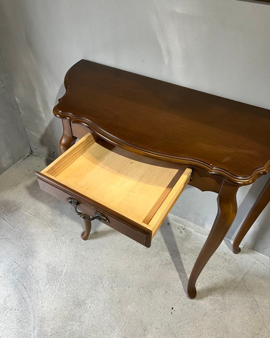 カリモク　猫足　テーブル