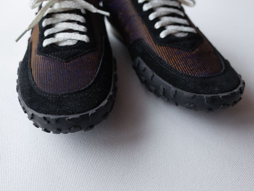 KENZO ケンゾー　タイガー 虎刺繍　スニーカー ブラウン系 ラメ　約24cm