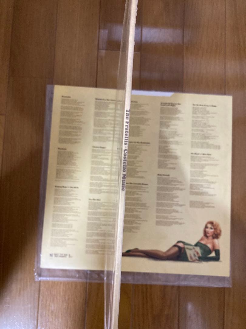 稀少EUオリジナル1stコステロフラテリスTheFratellisレコード