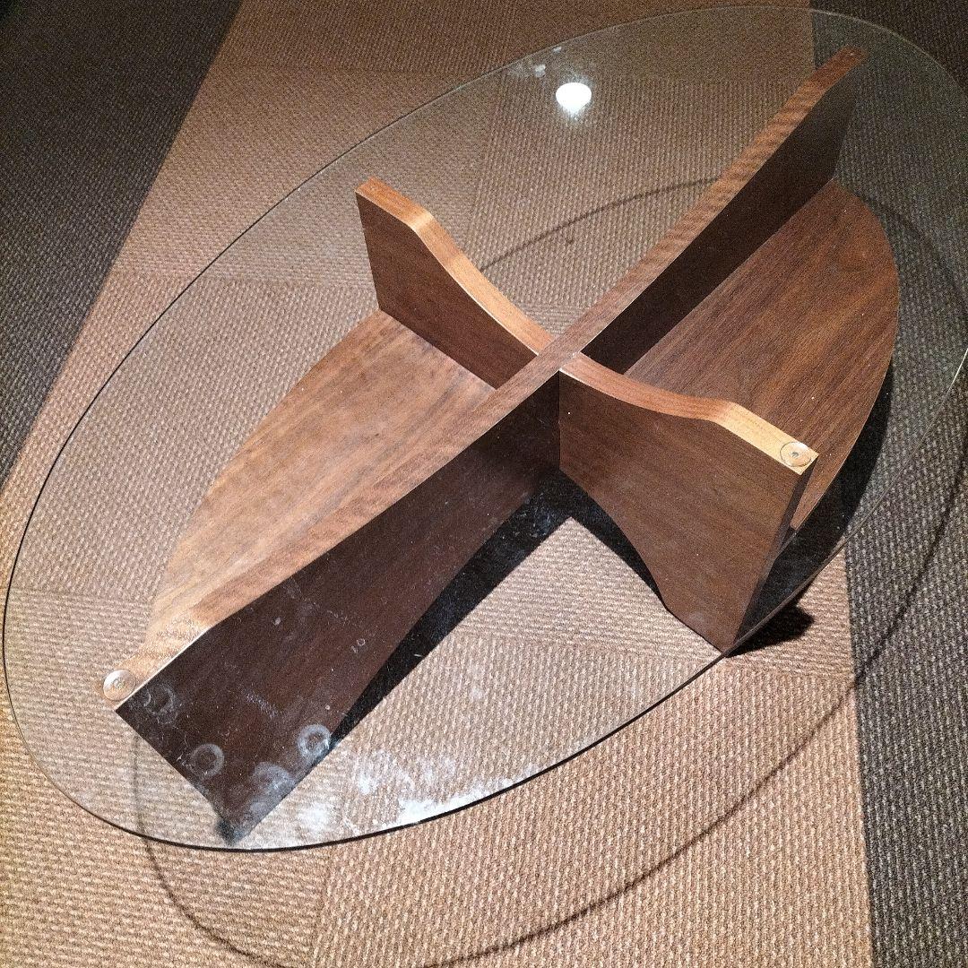 【モダン楕円形センターテーブル】訳アリ激安SALE!即御購入の方sale♡