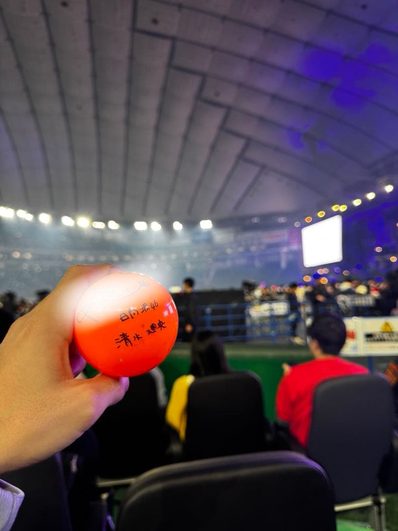 日向坂46 清水理央 サインボール