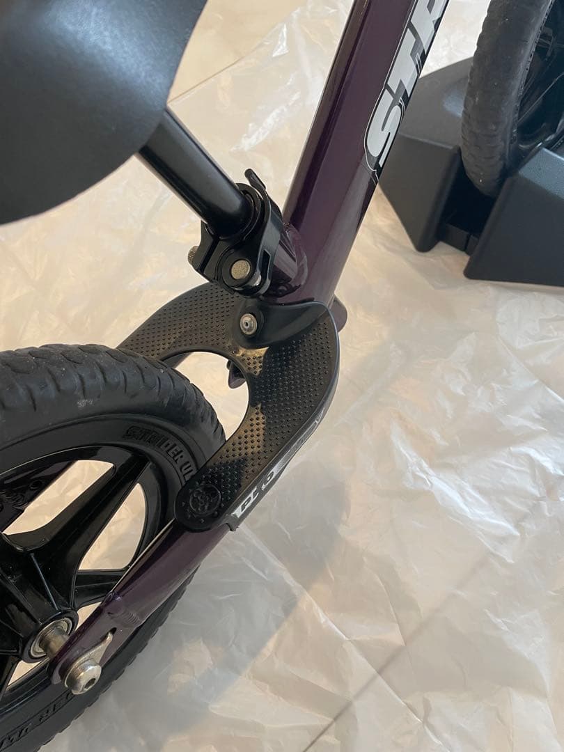 STRIDER PROバランスバイク パープル12インチ