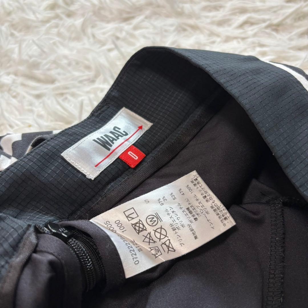 最新 waac セットアップ ブラック 冷感 ストレッチ モックネック