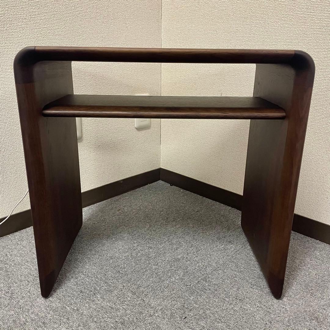 【美品】karimoku サイド テーブル モカブラウン TU1970