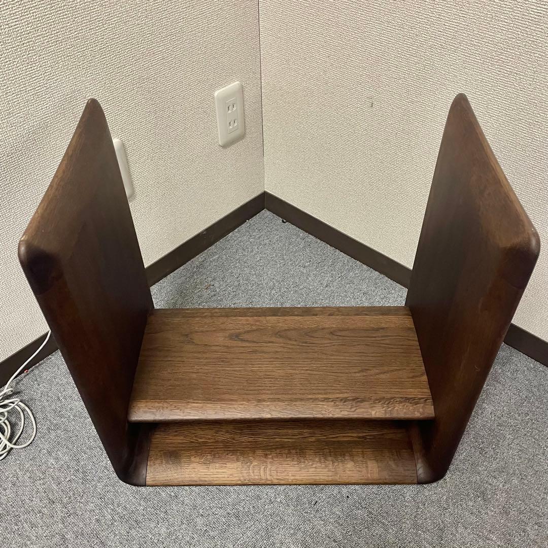 【美品】karimoku サイド テーブル モカブラウン TU1970