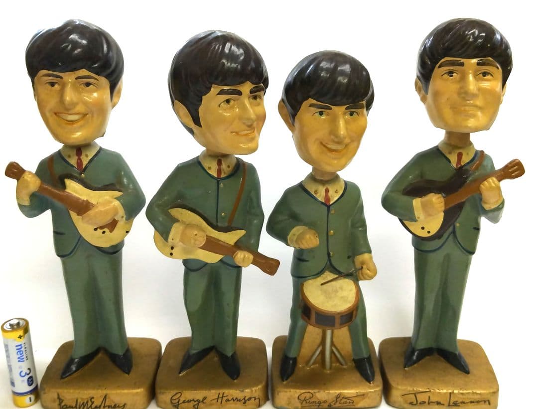 ヒ*デ様 1964`sビートルズ バブルヘッドフィギュアセット