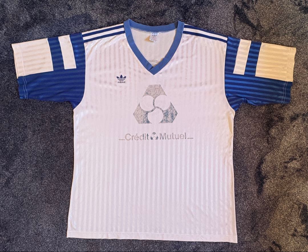 old adidas 80s～90sサッカーt Credit Mutuel