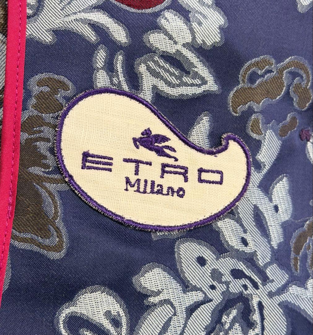 ETRO エトロ　柄ジャケット　テーラードジャケット イタリア製