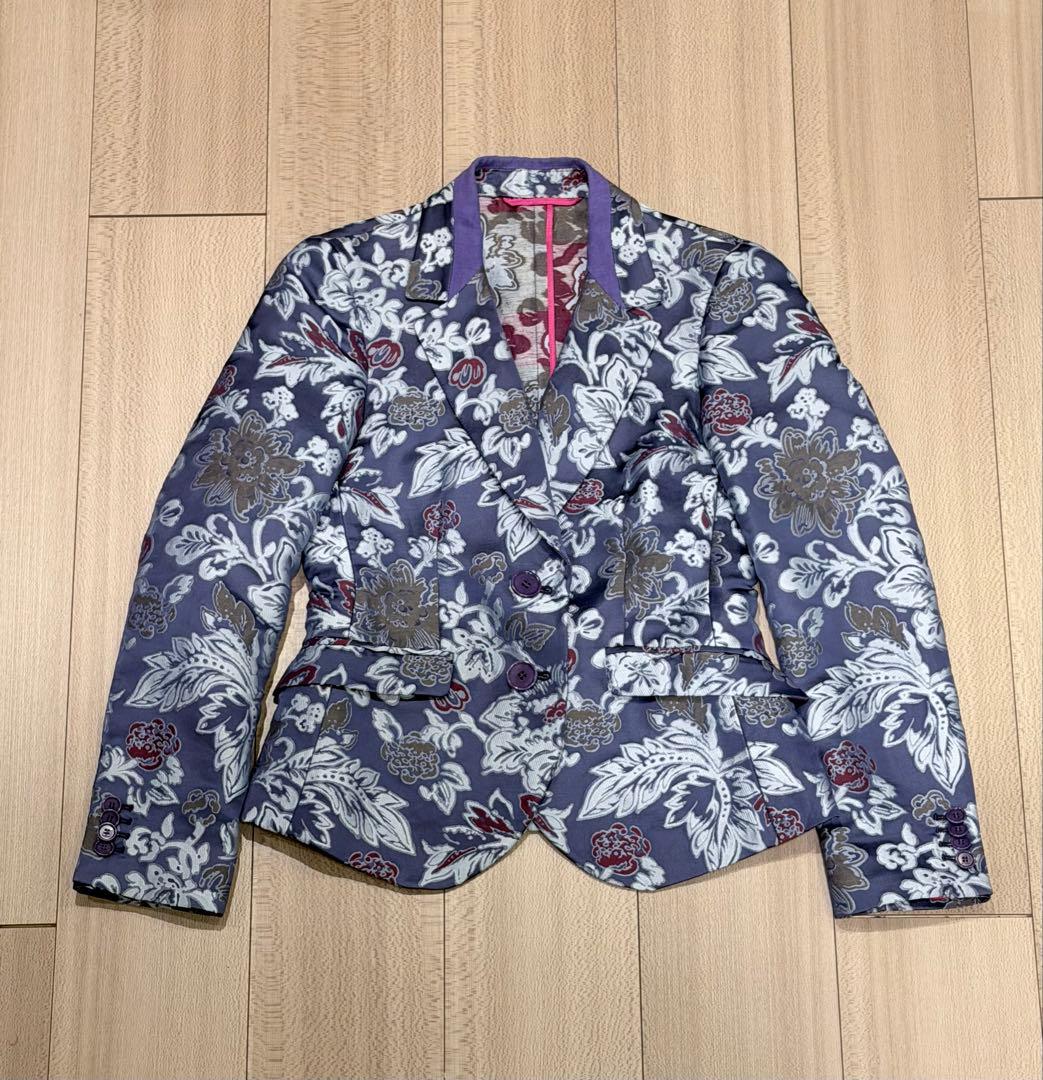 ETRO エトロ　柄ジャケット　テーラードジャケット イタリア製