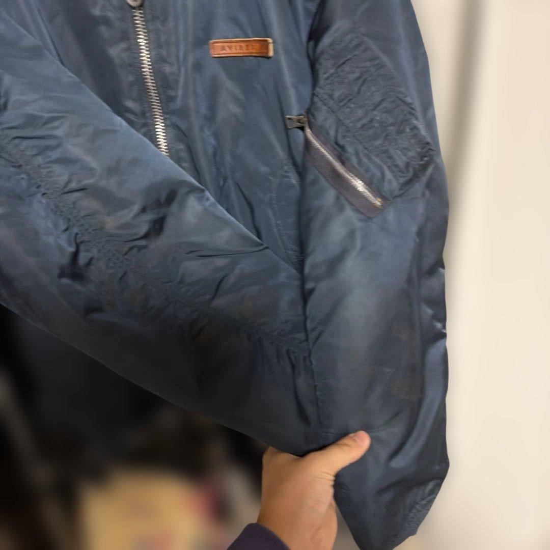 AVIREX LTD MA-1ジャケット ネイビー