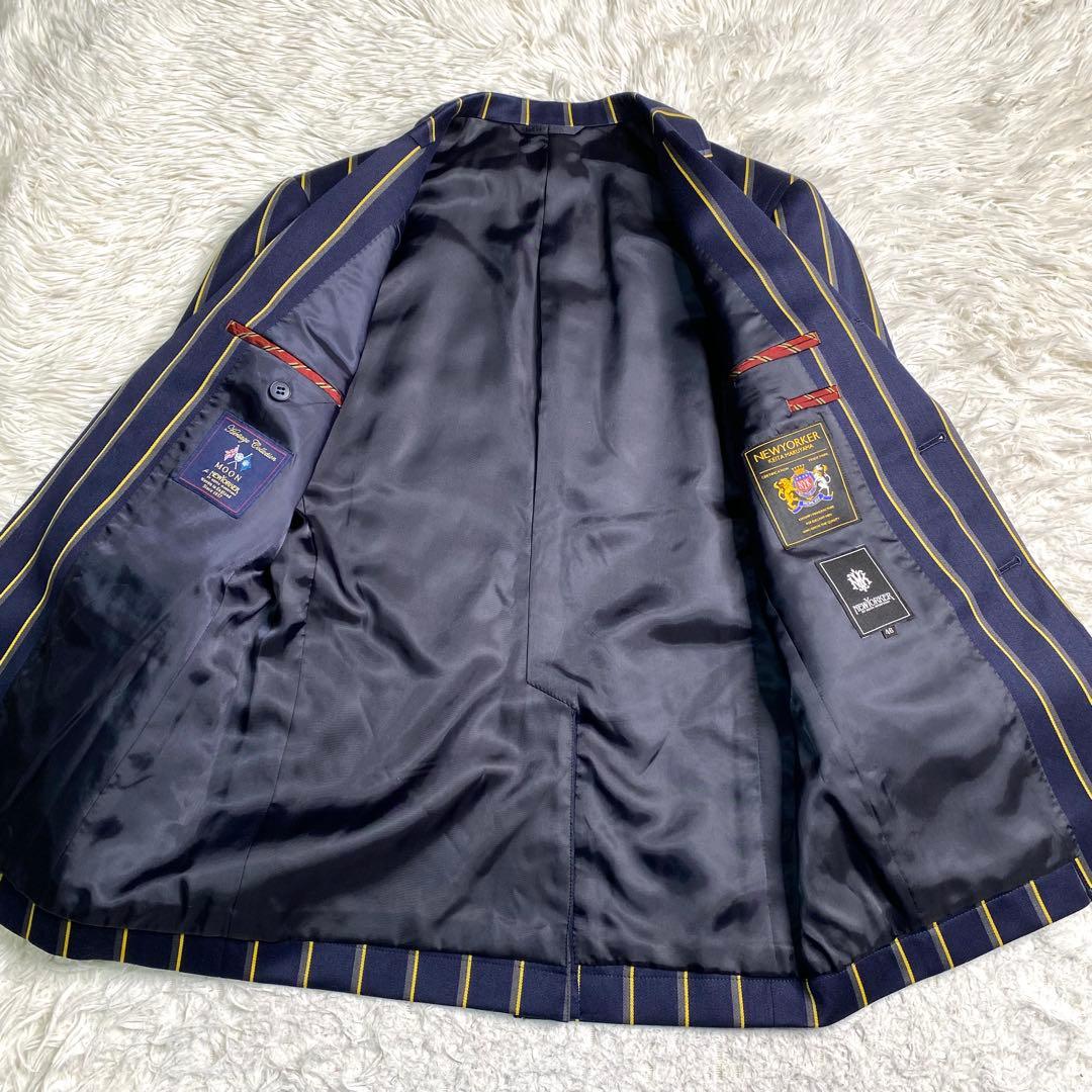 美品✨ニューヨーカー テーラード KEITA MARUYAMA ムーン 金ボタン