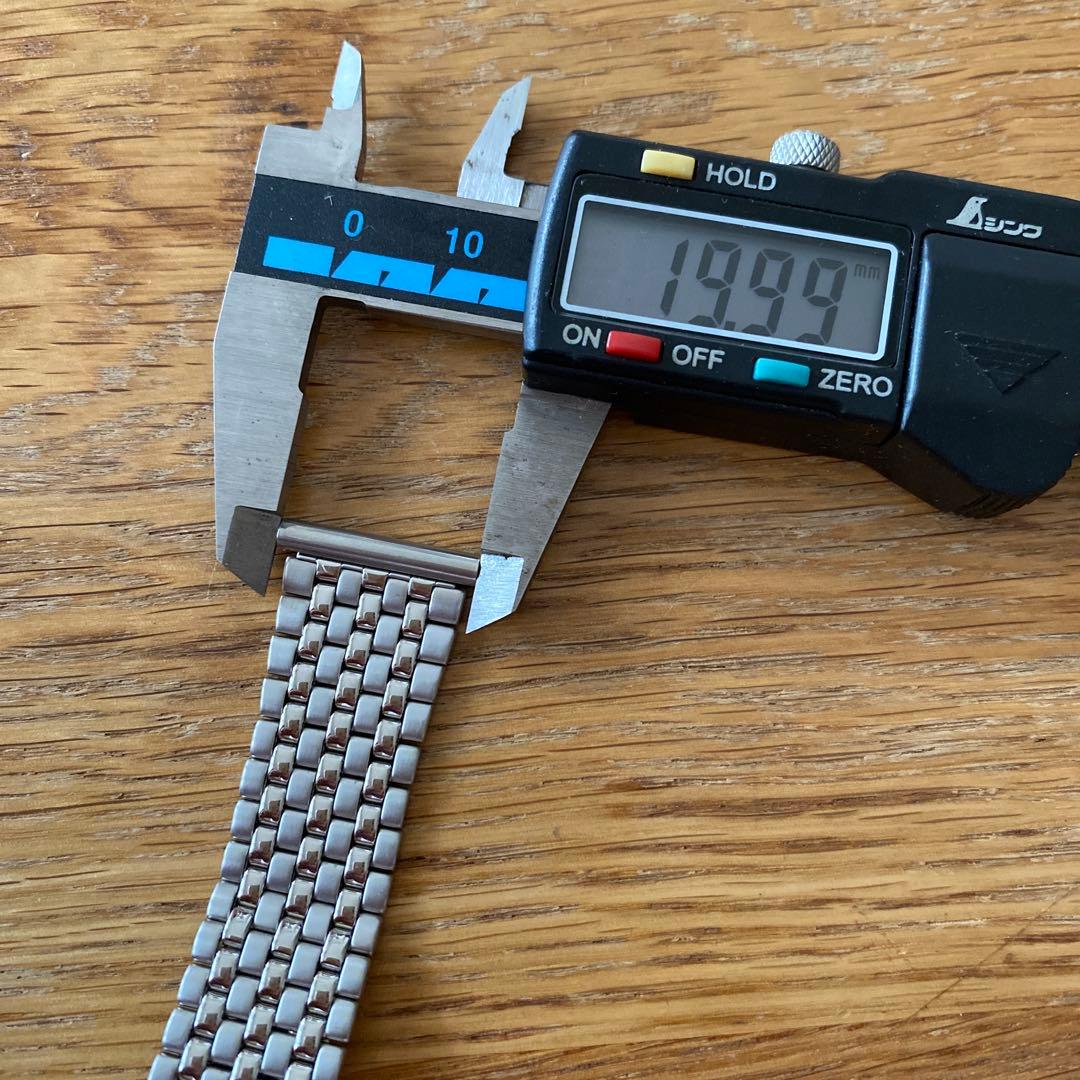 【美品】BAMBI バンビ OSCAR オスカー 20mm ステンレス ブレス