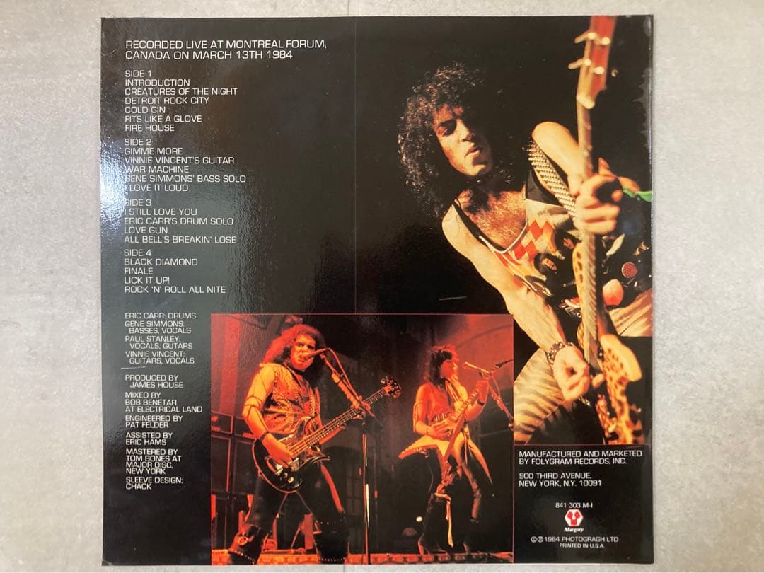 洋楽 KISS WAR MACHINE LP