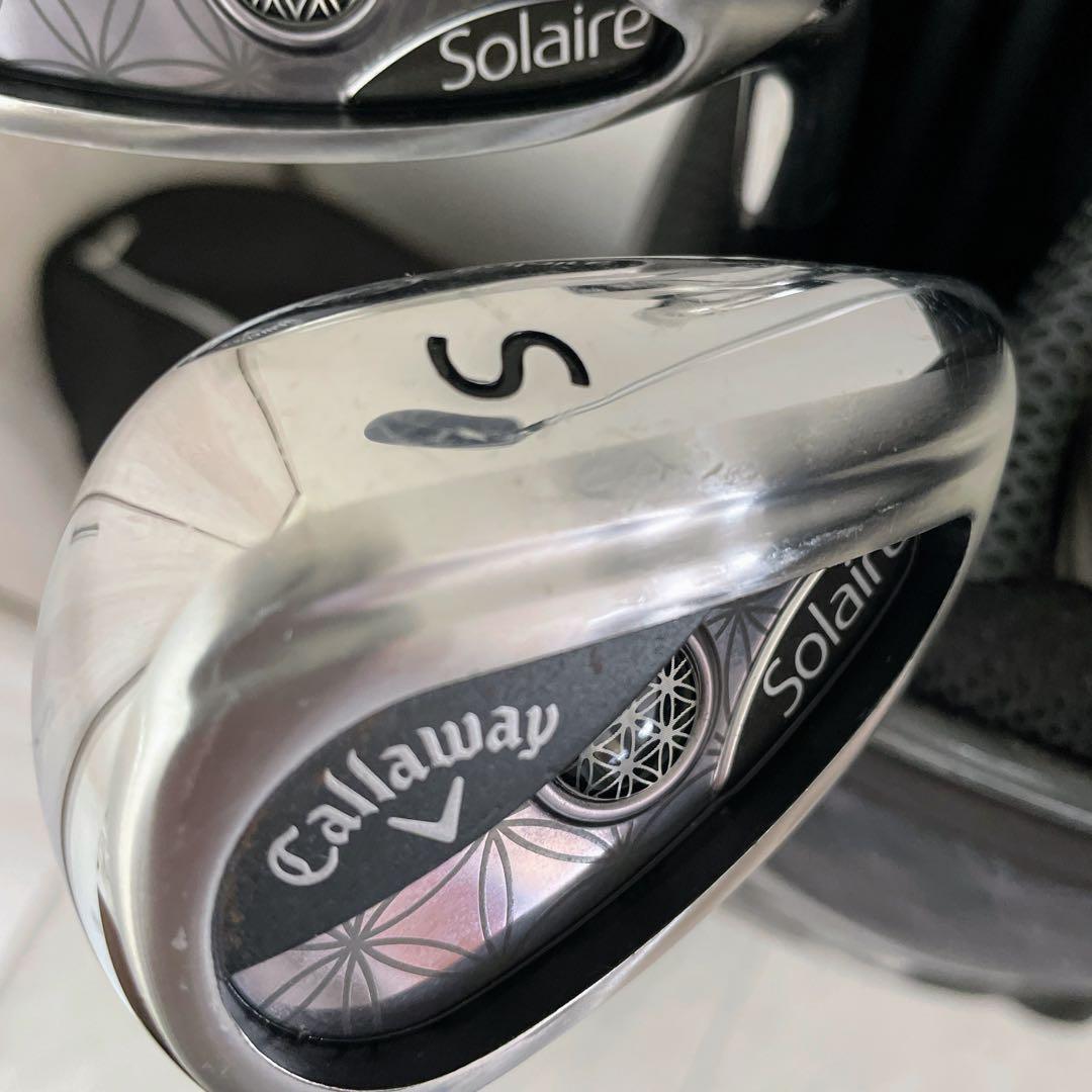 使用少なめ美品　最新モデル　キャロウェイ　ソレイユ　レディースゴルフクラブセット