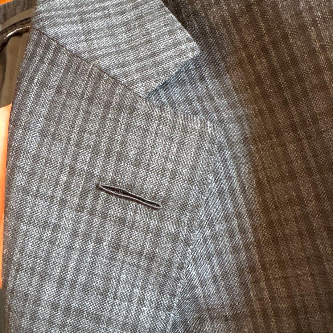 ダンヒル　グレー系チェック 2ボタンスーツセット