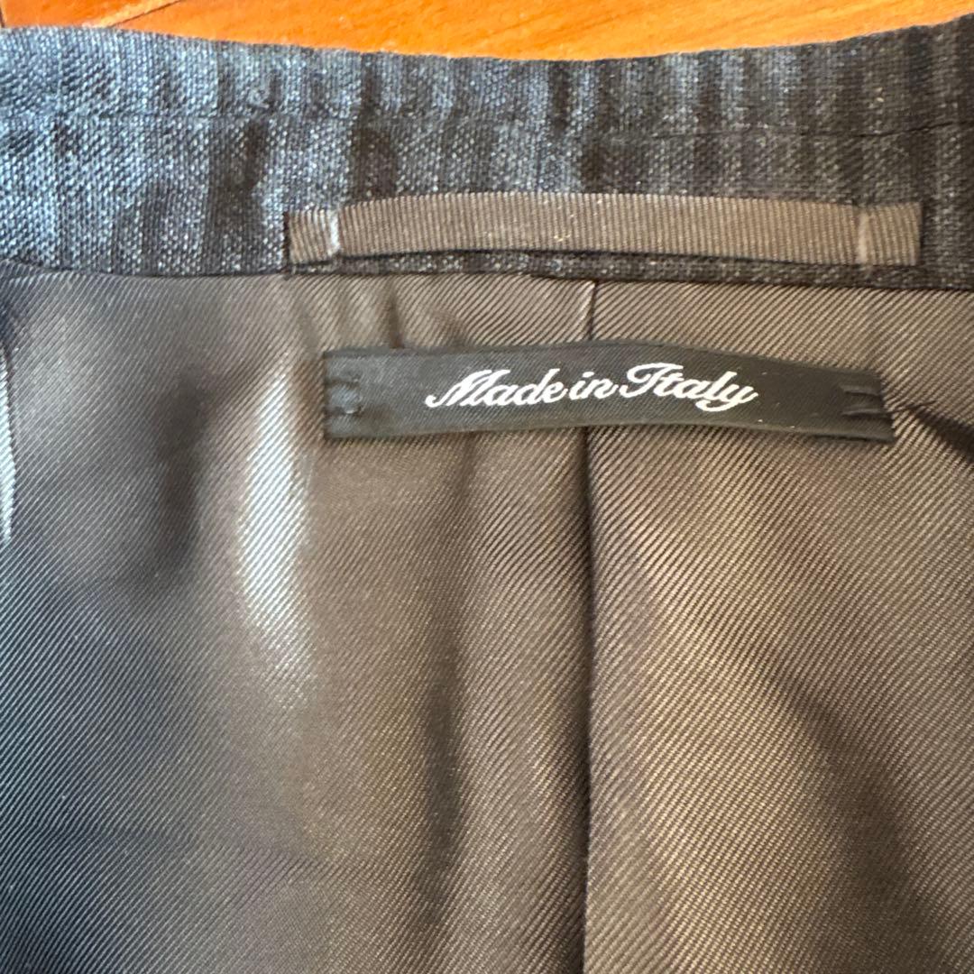 ダンヒル　グレー系チェック 2ボタンスーツセット