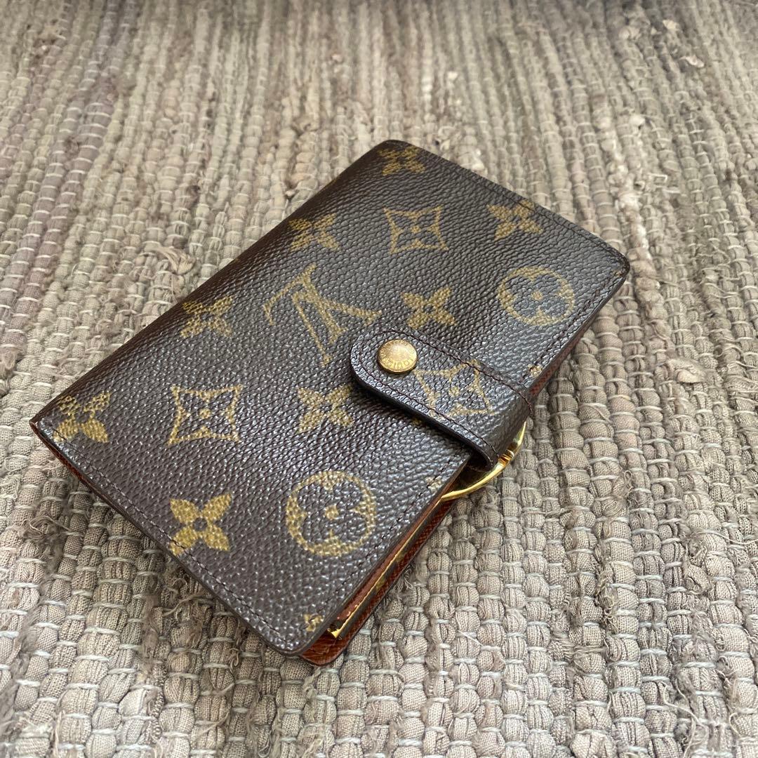 ルイヴィトンがま口財布