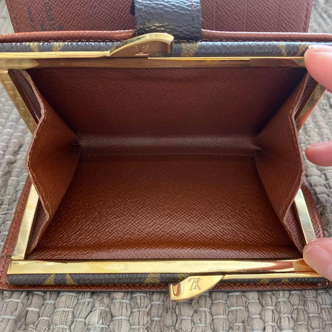 ルイヴィトンがま口財布