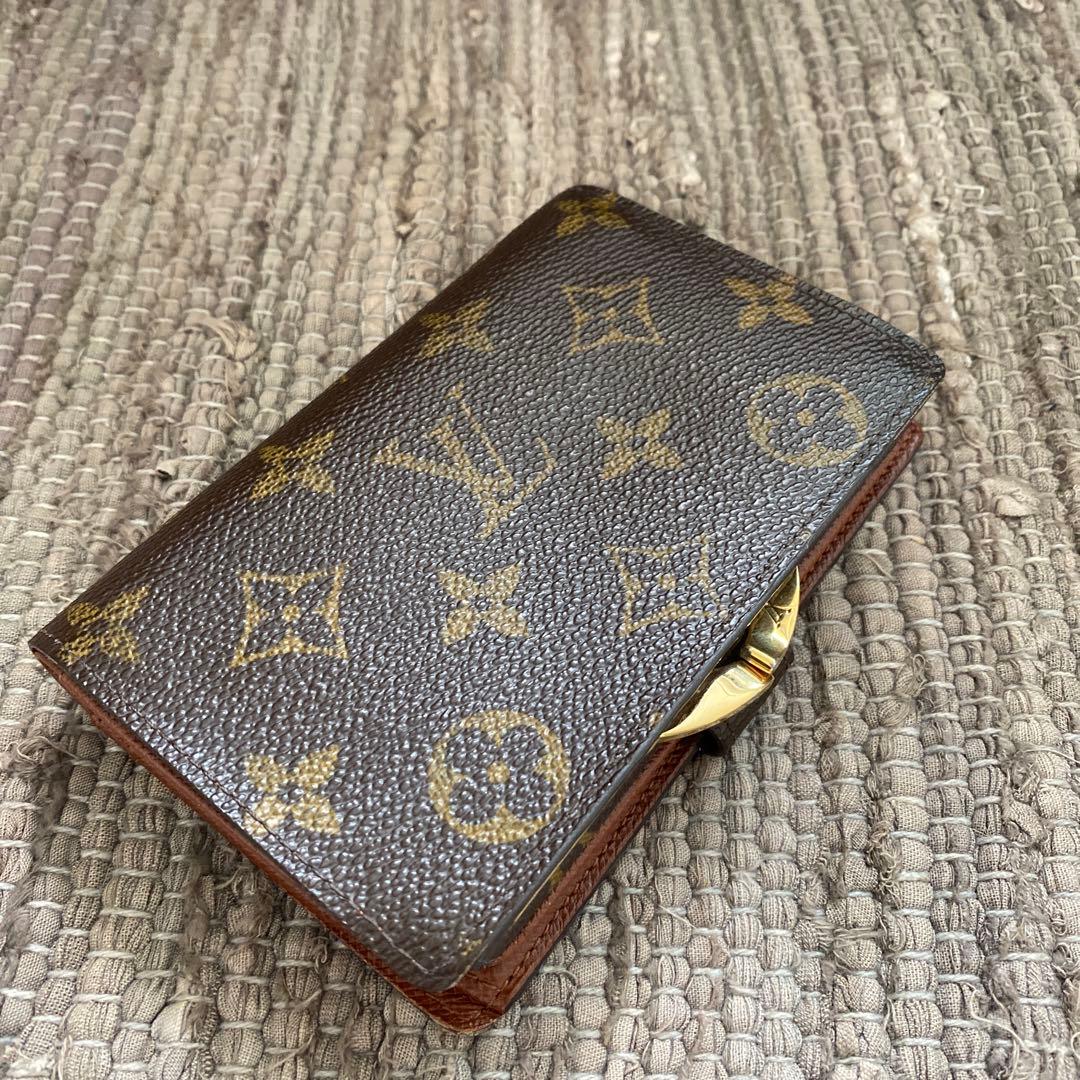 ルイヴィトンがま口財布