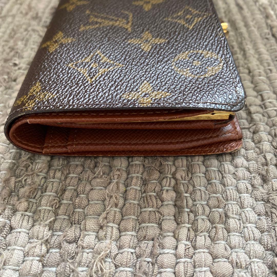 ルイヴィトンがま口財布