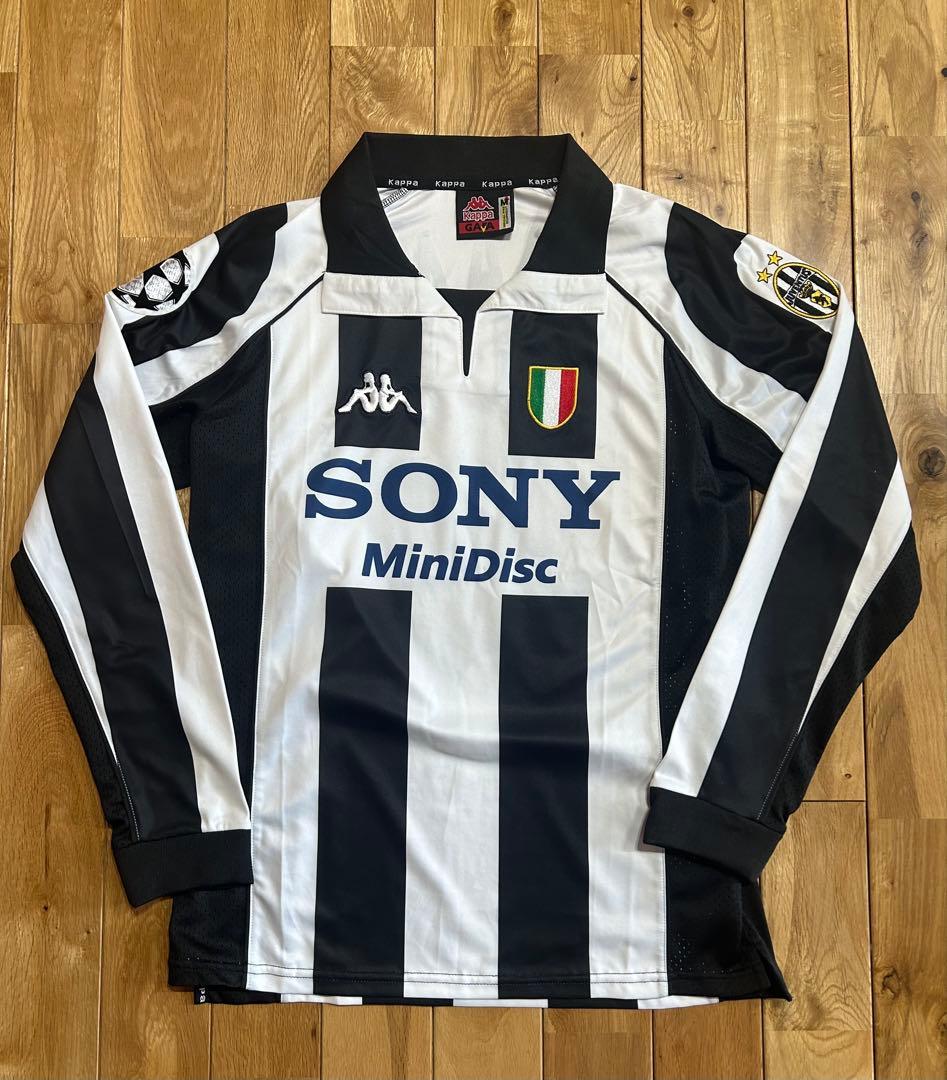 ユヴェントス 長袖ユニフォーム 1997-98シーズン ジダン 21 Mサイズ