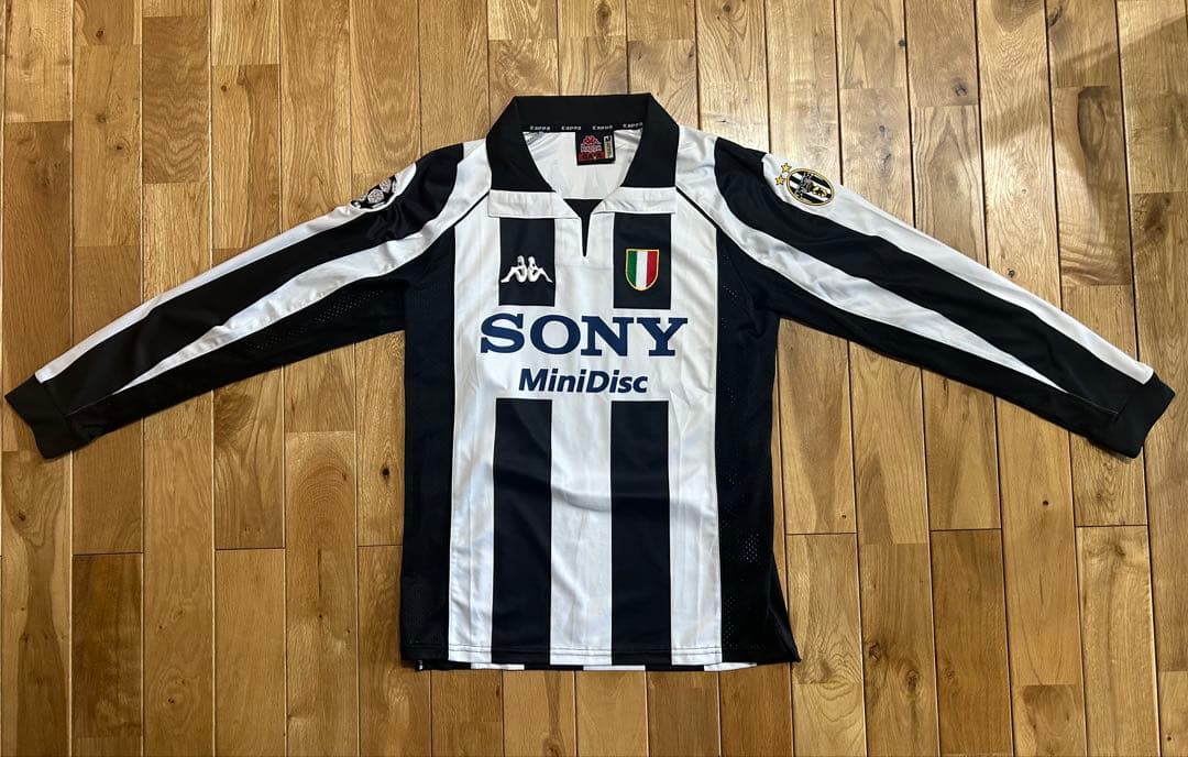 ユヴェントス 長袖ユニフォーム 1997-98シーズン ジダン 21 Mサイズ