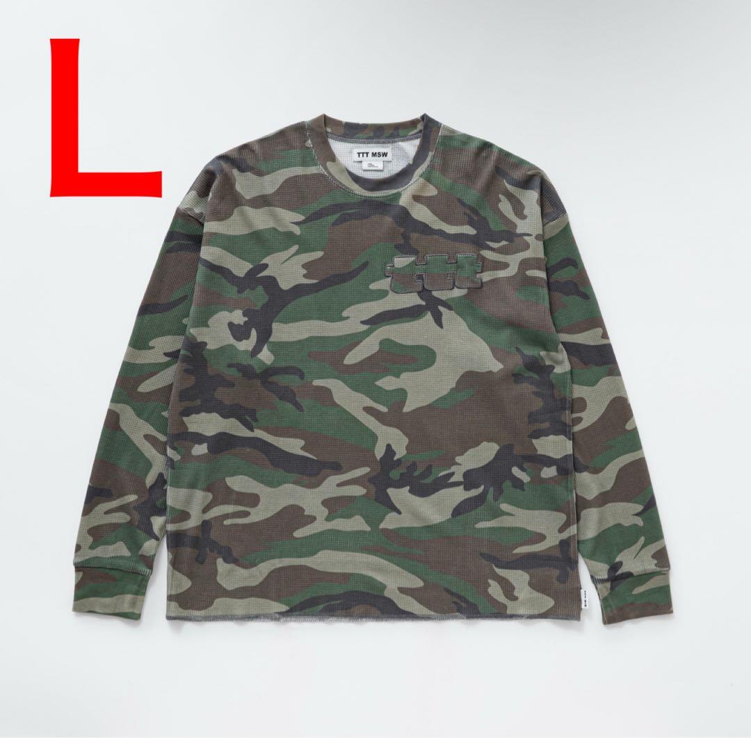 ttt msw Thermal long sleeve tee（CAMO） L