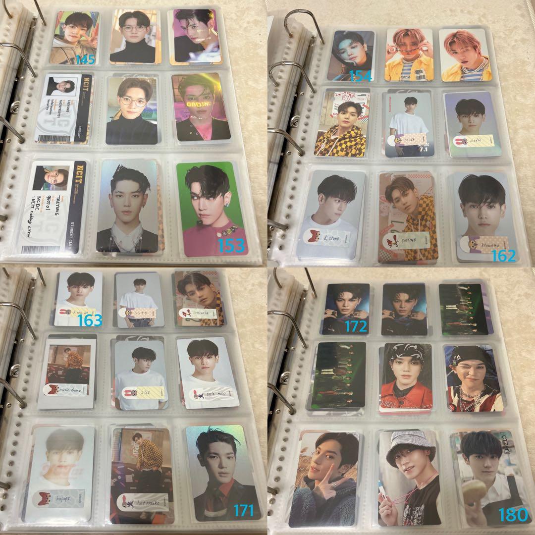 NCT NCT127 テヨン トレカ ジェヒョン ジョンウ マーク ヘチャン