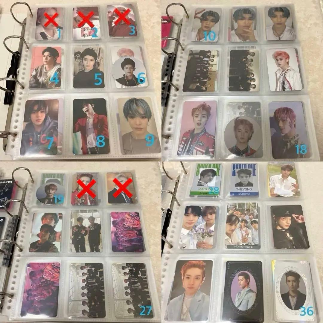 NCT NCT127 テヨン トレカ ジェヒョン ジョンウ マーク ヘチャン