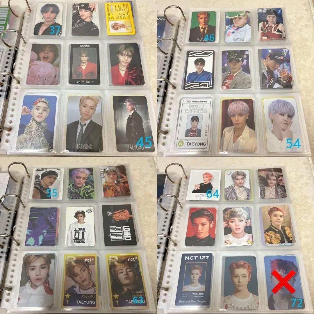 NCT NCT127 テヨン トレカ ジェヒョン ジョンウ マーク ヘチャン